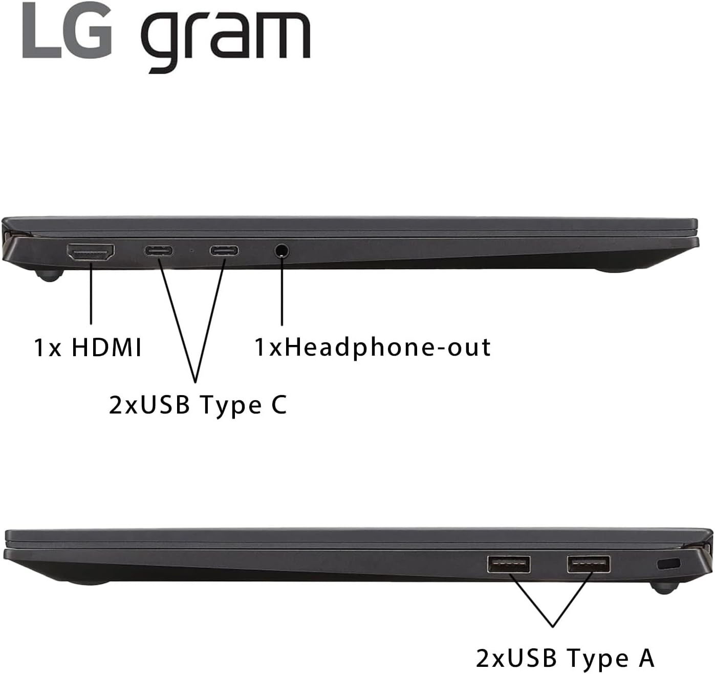 LG Gram 15 Laptop for Business, with Office 2024 Lifetime License, 15.6' FHD Touch Screen, Intel Ultra 7-155H, 16 GB LPDDR5 RAM, 1 TB SSD, Intel Arc Graphics, Windows 11 Pro