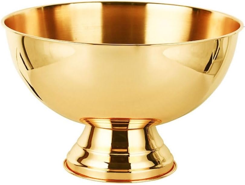 Ice Bucket Ice Bucket for Freezer Metal Champagne Basin Ice Bucket Bar Ice Grains Chilled Ktv Bar Beer Red Wine Foreign Wine Ice Bucket Ice Buckets Party Cooler Drink Cooler(B)
