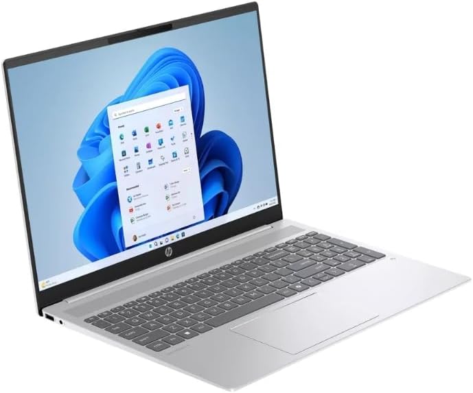 HP OmniBook 5 16 inch 2K Touch Laptop AI PC Intel Core Ultra 7 255U 16GB RAM 1TB SSD Glacier Silver