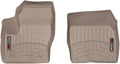 WeatherTech Custom Fit FloorLiners for Ford C-Max, Escape, MKC - 1st Row (454591), Tan