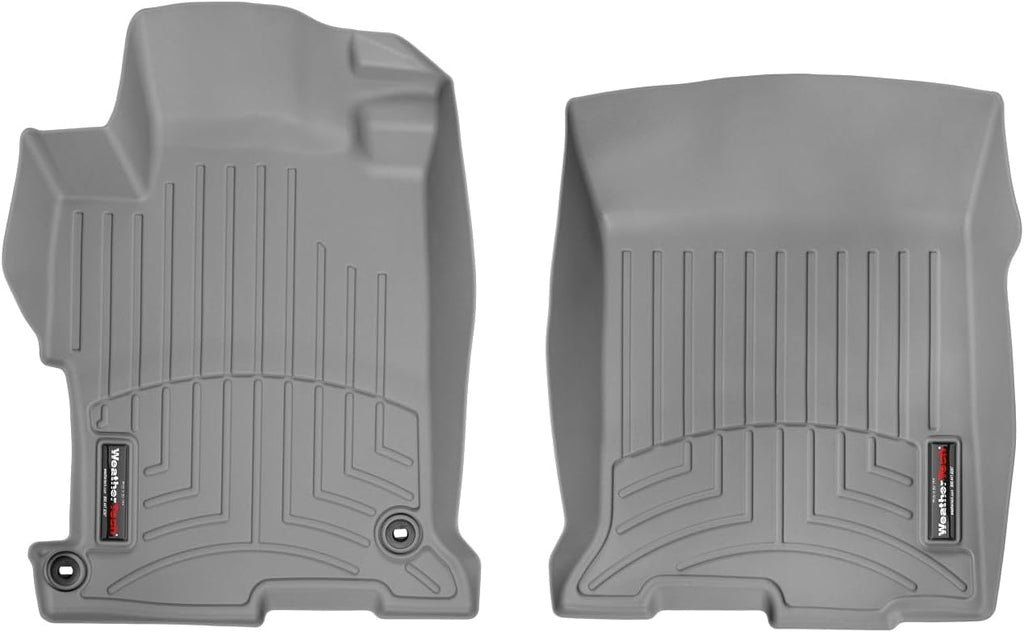 WeatherTech Custom Fit FloorLiners for Honda Accord, Accord, 1st Row (464811), Grey