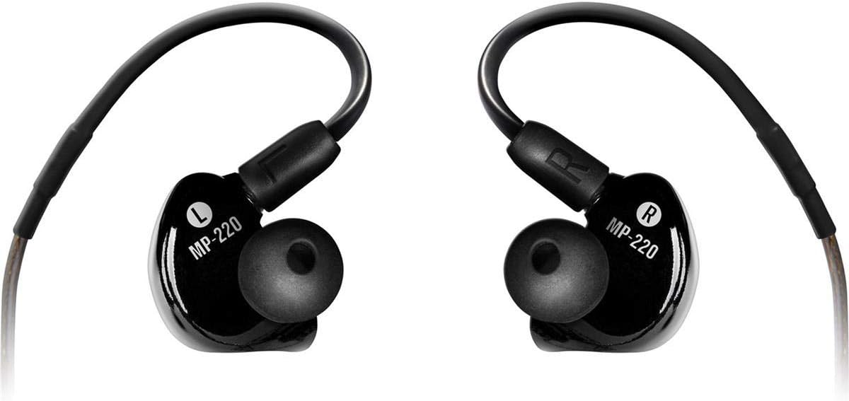 Mackie MP Series In-Ear Headphones & Monitors with Single Driver and Bluetooth Adapter(MP-120BTA)