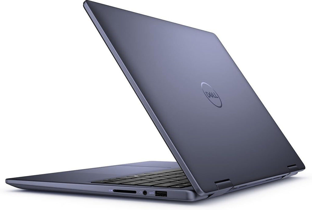 Dell Inspiron 14 2-in-1 Touchscreen Laptop (14' FHD+ IPS, 16GB DDR5 RAM, 512GB SSD, AMD Ryzen 5 8640HS (> intel i7-1255U)) For Business, Students, FP, Backlit, FHD Webcam, Inspiron 7445, Win 11 Pro