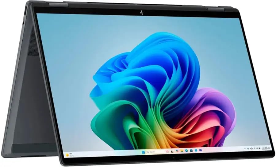 HP OmniBook X Flip 2-in-1 Laptop 2025 16' 2880x1800 120Hz Touchscreen, Intel Core Ultra 9 288V, 8-core, Intel Arc 140V, 32GB LPDDR5, 2TB SSD, Backlit KB, Thunderbolt 4, Wi-Fi 6E, Windows 11 Pro