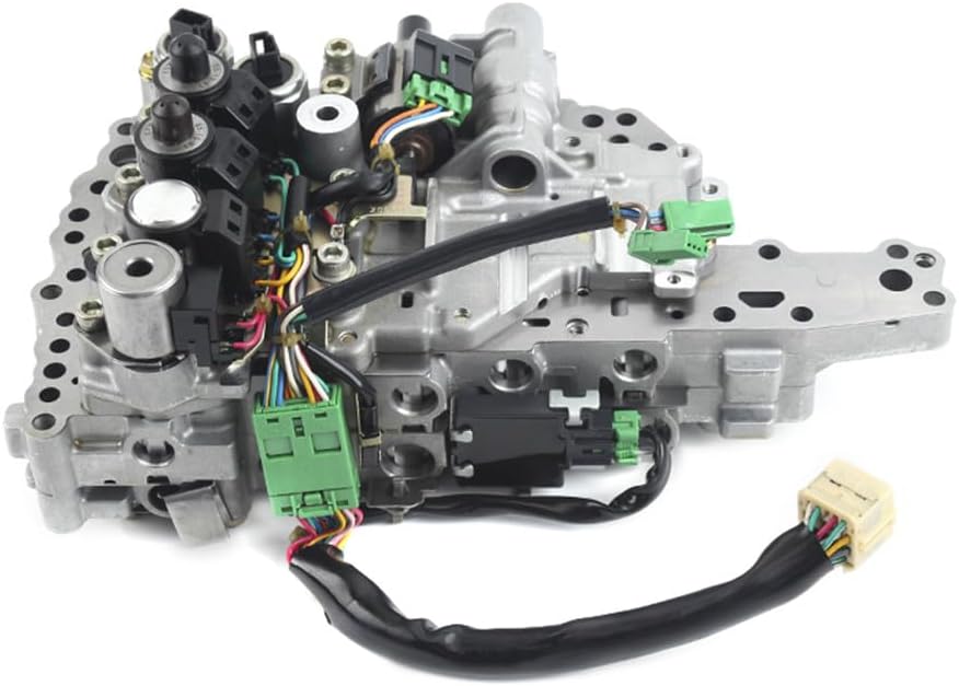 OEM JF011E RE0F10A F1CJA CVT Transmission Valve Body Two Pressure Sensors Compatible with Nissa-n Altima Sentra Dodg-e