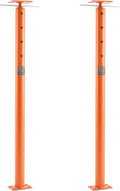 VEVOR House Floor Jacks, 2 Pack 53-93 Inch Height Range, 18000 lbs Max Load Capacity, Adjustable Support Beam Basement Jack Post Pole for Leveling, Lift Steel Telescoping Post for Temporary Support