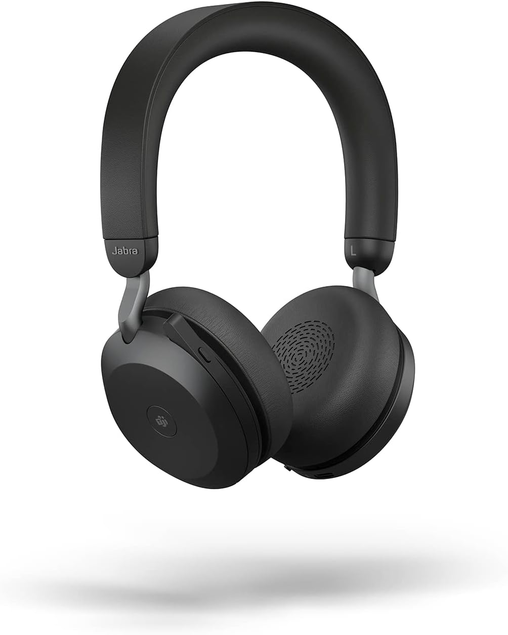 Jabra Evolve2 75 PC Wireless Headset with 8-Microphone Technology - Dual Foam Stereo Headphones with Advanced Active Noise Cancelling, USB-A Bluetooth Adapter and MS Teams-Compatibility - Black