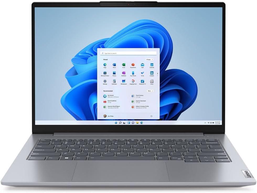Lenovo ThinkBook 14 G7 ARP 2025 Laptop 14' WUXGA IPS Touchscreen 8-Core AMD Ryzen 7 7735HS 64GB DDR5 4TB SSD AMD Radeon 680M Thunderbolt 4 Wi-Fi 6 Backlit KB Fingerprint Win11 Pro w/ONT 32GB USB