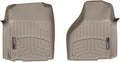 WeatherTech Custom Fit FloorLiners for Ram Truck 1500, Ram Truck 2500/3500, Ram 1500-1st Row (454651), Tan