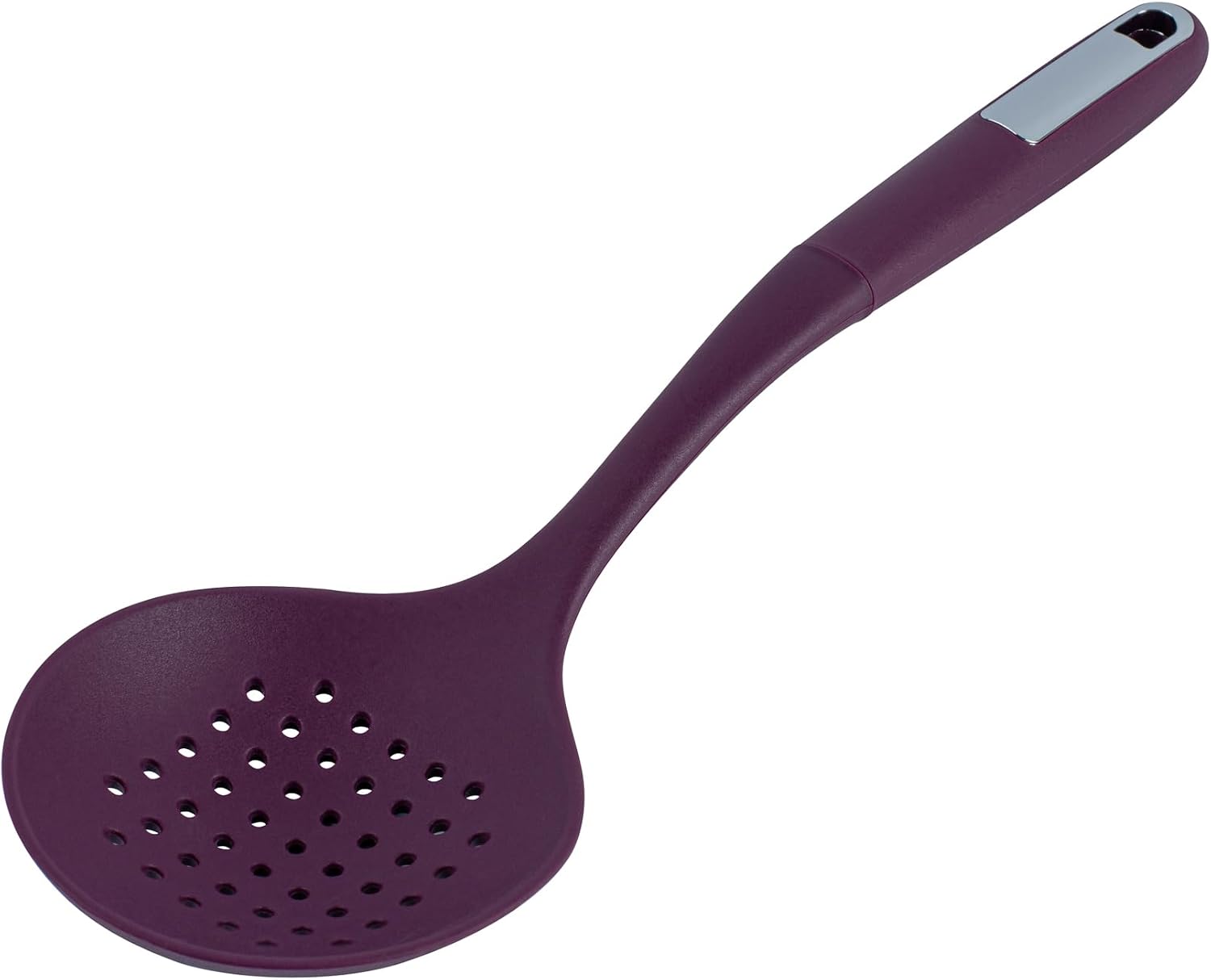 Restaurantware Silicone Utensil Set Pack of 10 Non-Slip Handle 6-Piece Kitchen Tool Set, Heat-Resistant Dishwasher-Friendly Cooking Accessories, Durable Purple Cooking Utensils