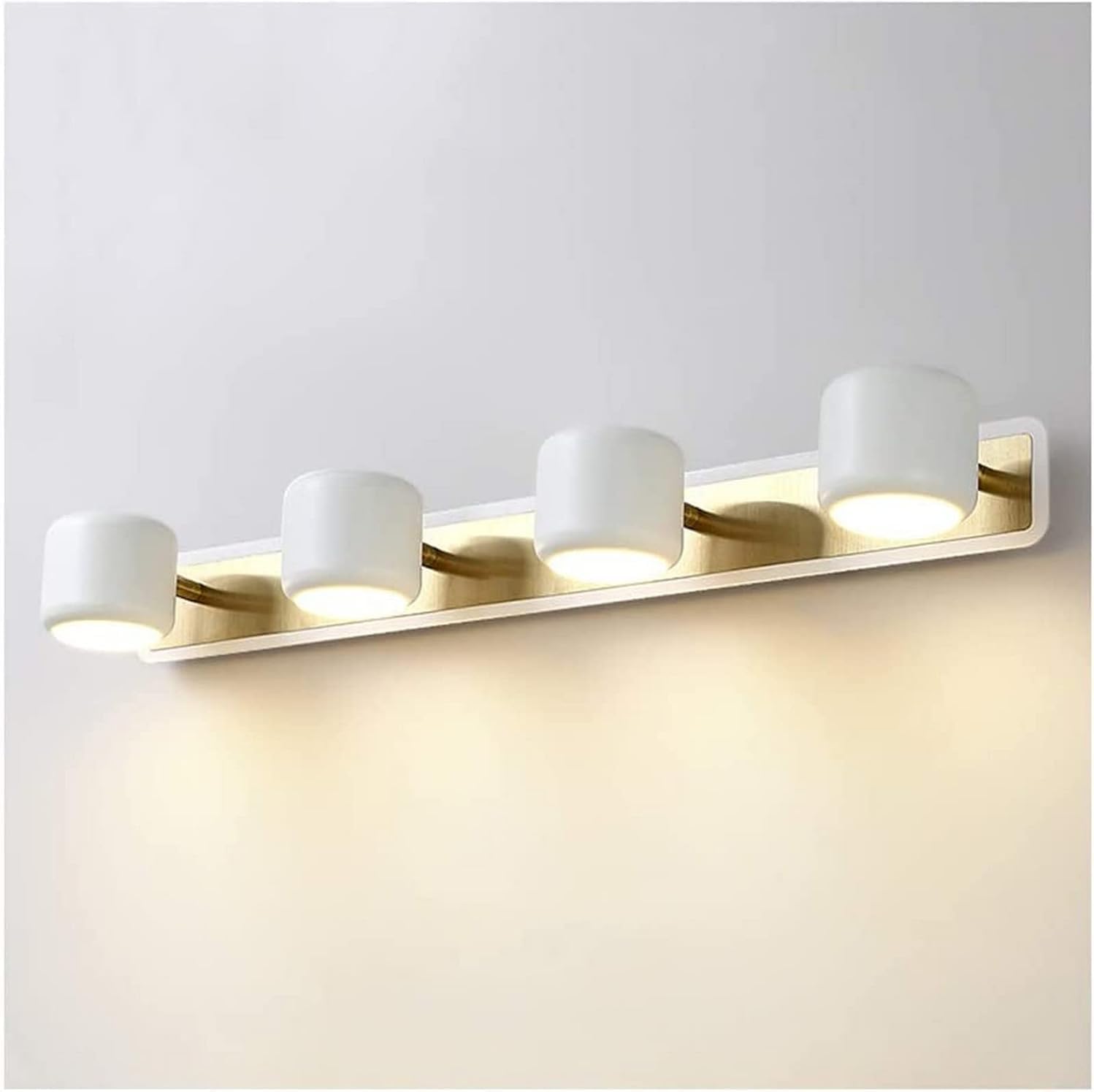 Mirror Lamp LED Modern - Mirror Light，Adjustable Angle Wrought Iron Acrylic，Bathroom Dressing Table Wash Basin,Chandeliers Light Fixture