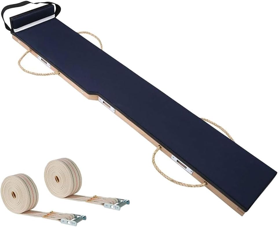 Mytee Products Piano Moving Kit – Includes 2' x28' Cotton Webbing Strap with Roller Buckle 1,320 lbs BS & 6 Ft Skid Safety Board Pad – Professional Equipment for Moving Pianos, Furniture