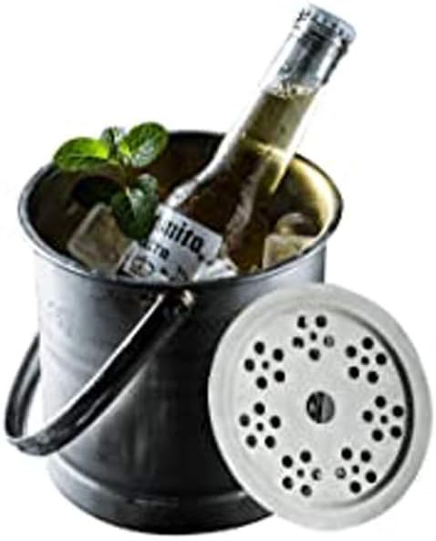 Thick Stainless Steel Champagne Barrel Red Wine Beer Ice Bucket Bar Spit (size: 3 Liters)