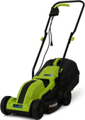 Simpli-Magic Lawn Mower, 13Inch Electric Lawn Mower Corded, 1300W Electric Powered Lawn Mower, 3-Position Height Adjustment