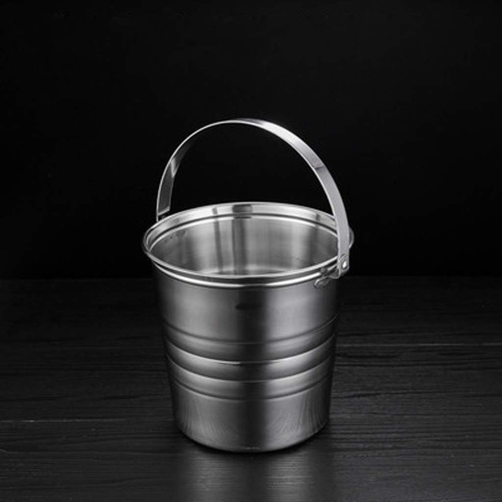 Thick Stainless Steel Champagne Barrel Red Wine Beer Ice Bucket Bar Spit (size: 3 Liters)