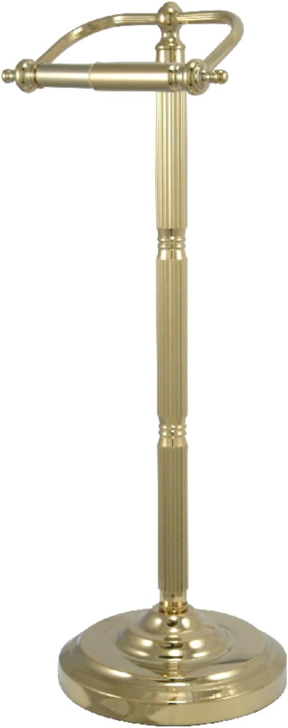 Kingston Brass CC2102 Georgian Pedestal Paper Holder, 21-1/2-Inch, Polished Brass
