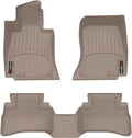 WeatherTech Custom Fit FloorLiners for Mercedes E-Class All Terrain, AMG E 53 Hybrid Sedan, E-Class Sedan - 1st & 2nd Row (451878-1-2), Tan