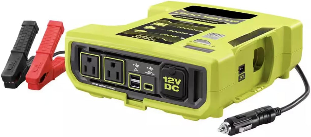 RYi1030A Fits for RYOBI 18V 1000-Watt Max 12-Volt Automotive Power Inverter