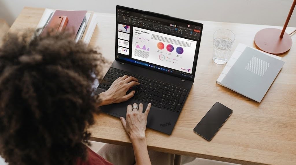 Lenovo ThinkPad L16 (Premium E16) Business AI PC Laptop (16' FHD+, Intel 12-Core Ultra 5 225U (> Ultra 7 155U), 16GB DDR5, 512GB SSD), Backlit KB, Fingerprint, 2x Thunderbolt 4, Webcam, Win 11 Pro