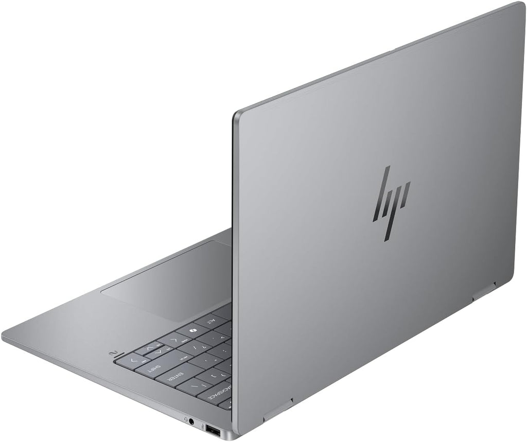 HP OmniBook X Flip 2-in-1 Laptop 14' WUXGA IPS Touchscreen 8-Core AMD Ryzen AI 7 350 24GB LPDDR5 1TB SSD AMD Radeon 860M Graphics Wi-Fi 6E Backlit Keyboard Win11 Home w/ONT 32GB USB