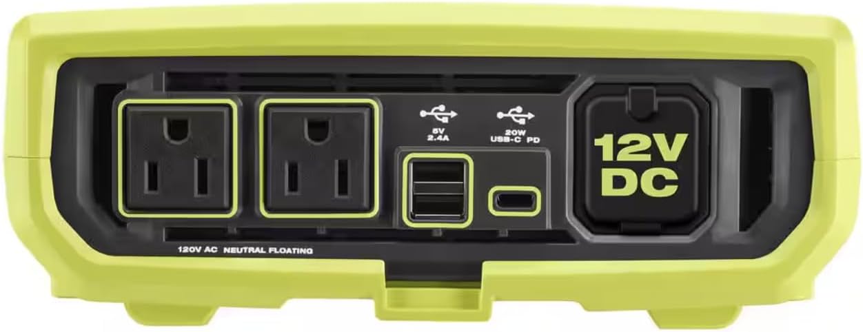 RYi1030A Fits for RYOBI 18V 1000-Watt Max 12-Volt Automotive Power Inverter