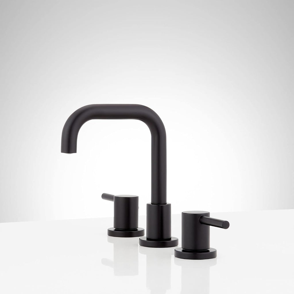 Signature Hardware 483889 Lexia 1.2 GPM Widespread Bathroom Faucet with Pop-Up Drain Assembly