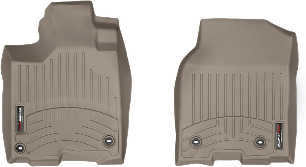 WeatherTech Custom Fit FloorLiners for Acura RDX, RDX, RDX - 1st Row (454711), Tan