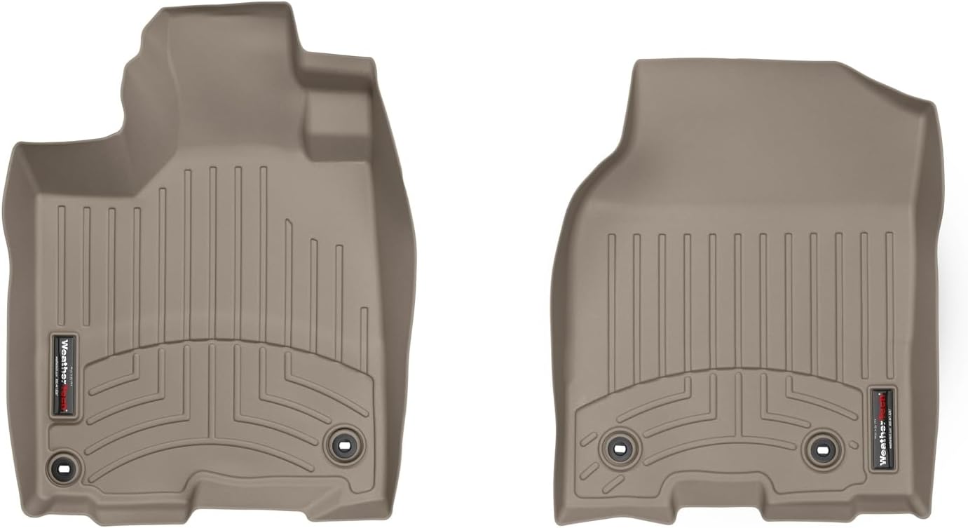 WeatherTech Custom Fit FloorLiners for Acura RDX, RDX, RDX - 1st Row (454711), Tan