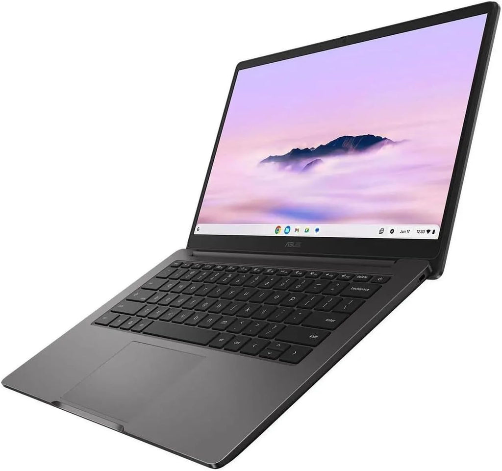 ASUS Chromebook Plus CX 14' FHD Touchscreen Laptop with Google AI|Intel Core 3 N355 Processor|Intel UHD Graphics|Gray| 8GB RAM DDR5 | 256GB SSD | Chrome OS | Bundle with Wireless Mouse
