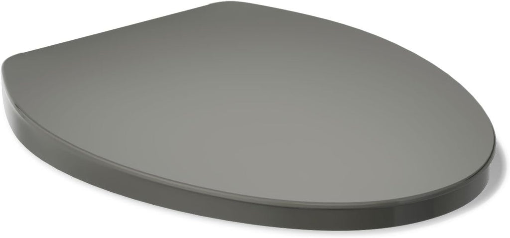 Kohler K-26801-58 Impro ReadyLatch Quiet Close Elongated Toilet Seat, Thunder Grey