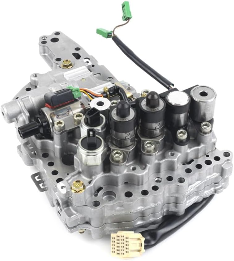 OEM JF011E RE0F10A F1CJA CVT Transmission Valve Body Two Pressure Sensors Compatible with Nissa-n Altima Sentra Dodg-e