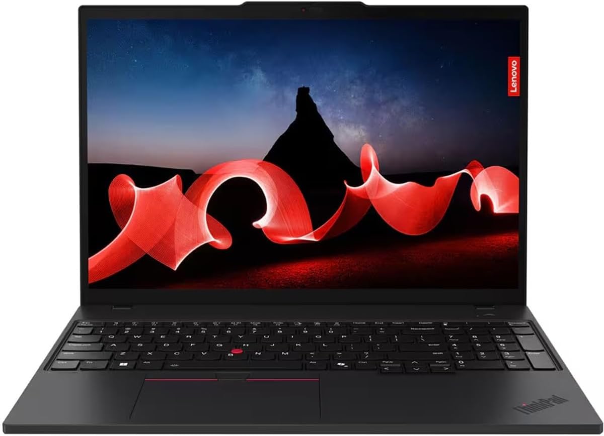 Lenovo ThinkPad T16 Gen 3 Business Laptop (16' FHD+ Touchscreen, Intel 12-Core Ultra 7 155U (>i7-1355U), 64GB DDR5 RAM, 2TB SSD), 2x Thunderbolt 4, FP, Backlit, 5MP Webcam, Win 11 Pro, AI PC, Black