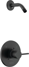 Delta T14259-LHD-PP Modern Shower Only Trim Package - Less Shower Head - Matte Black