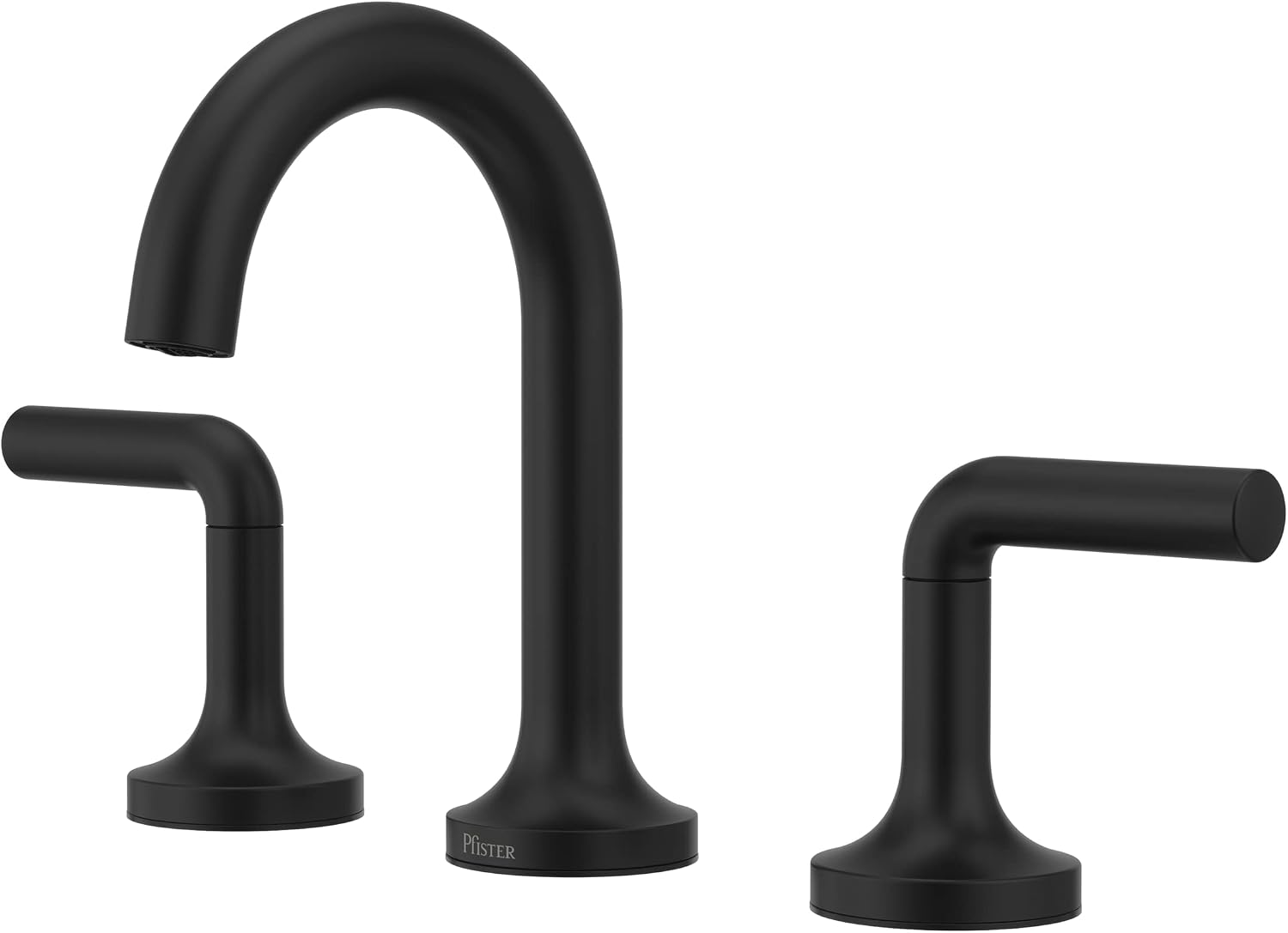 Pfister Zeelan Bathroom Sink Faucet, 8-Inch Widespread, 2-Handle, 3-Hole, NSF Certified, Matte Black Finish, LF049ZLB