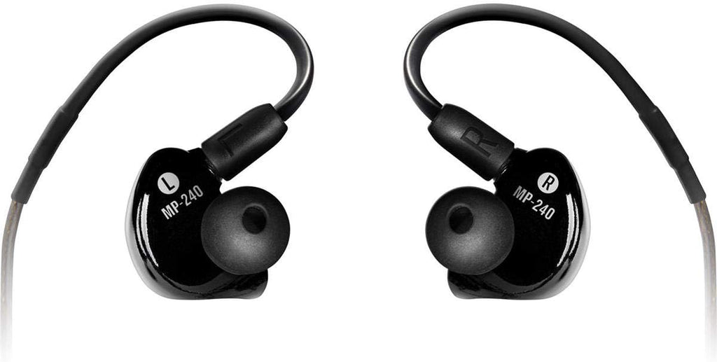 Mackie MP Series In-Ear Headphones & Monitors with Dual Hybrid Drivers (MP-240)