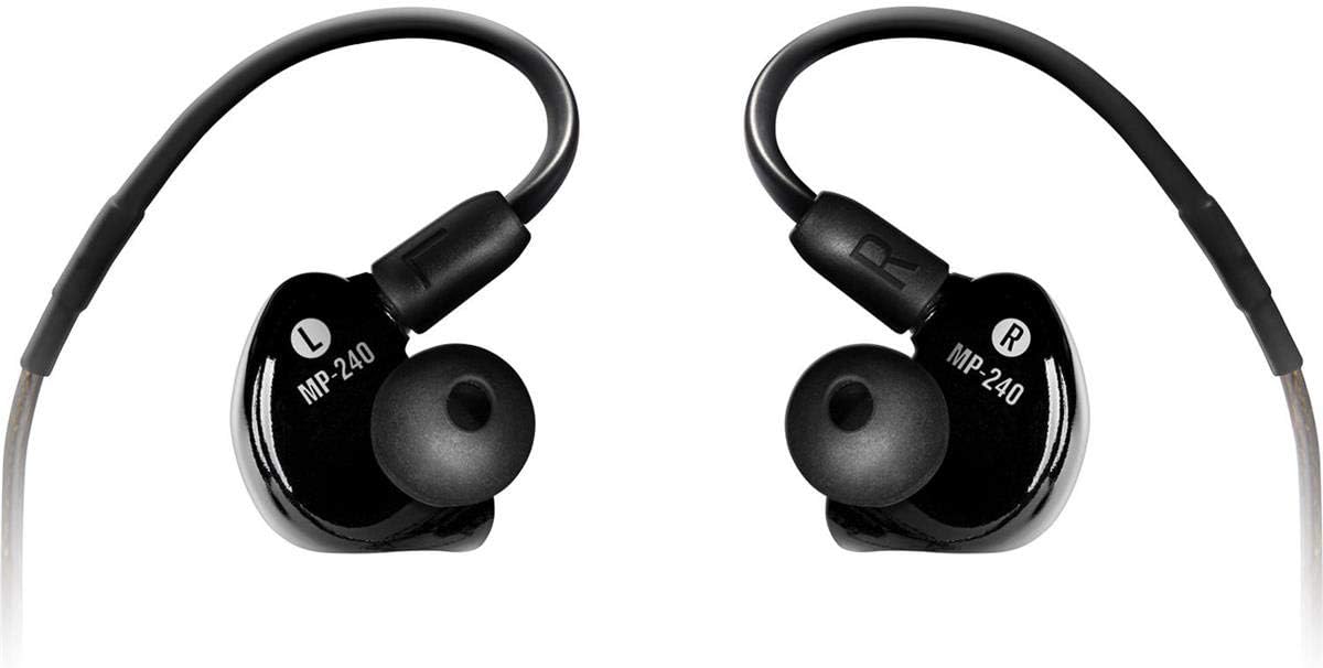 Mackie MP Series In-Ear Headphones & Monitors with Dual Hybrid Drivers (MP-240)