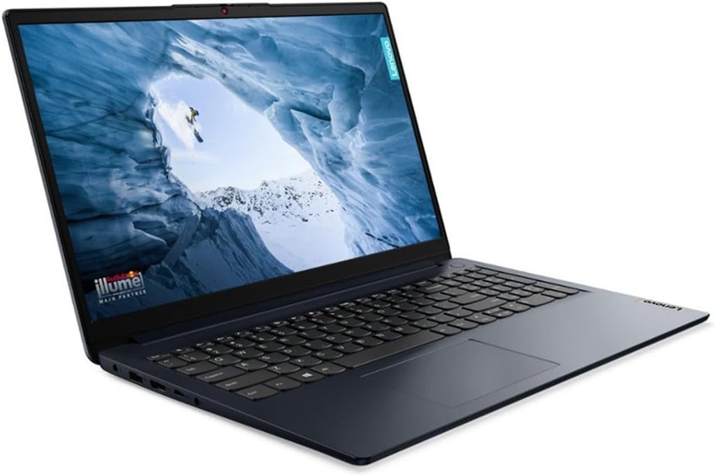 Lenovo IdeaPad 1i 15.6 Inch FHD Touchscreen Laptop | Intel 12th Gen 10-Core i5 CPU | 8GB RAM, 1TB Storage (512GB SSD + 512GB External) | WiFi 6, Copilot AI | School & Business Use | Abyss Blue