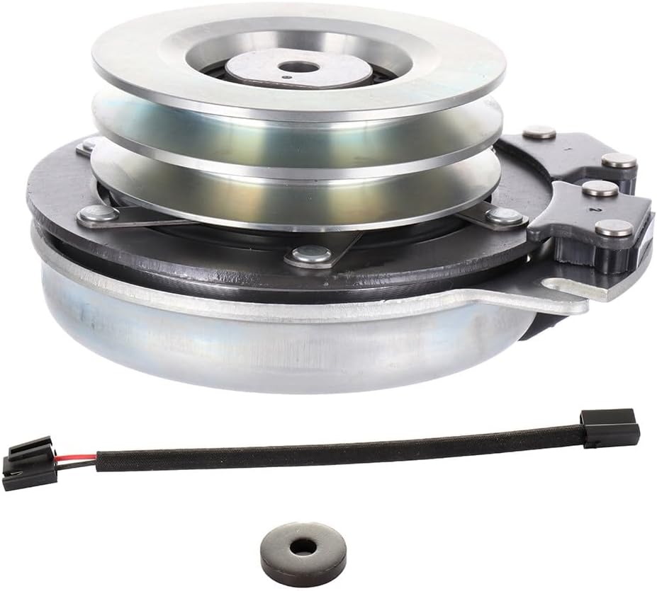 ECCPP Electric PTO Clutch Assembly Design Replacement 606242 Lawn Mower Clutches Parts fit for S-ears Craftsman/S-napper/S-napper Pro/S-tens/W-arner/W-oods/Y-azoo K-ees