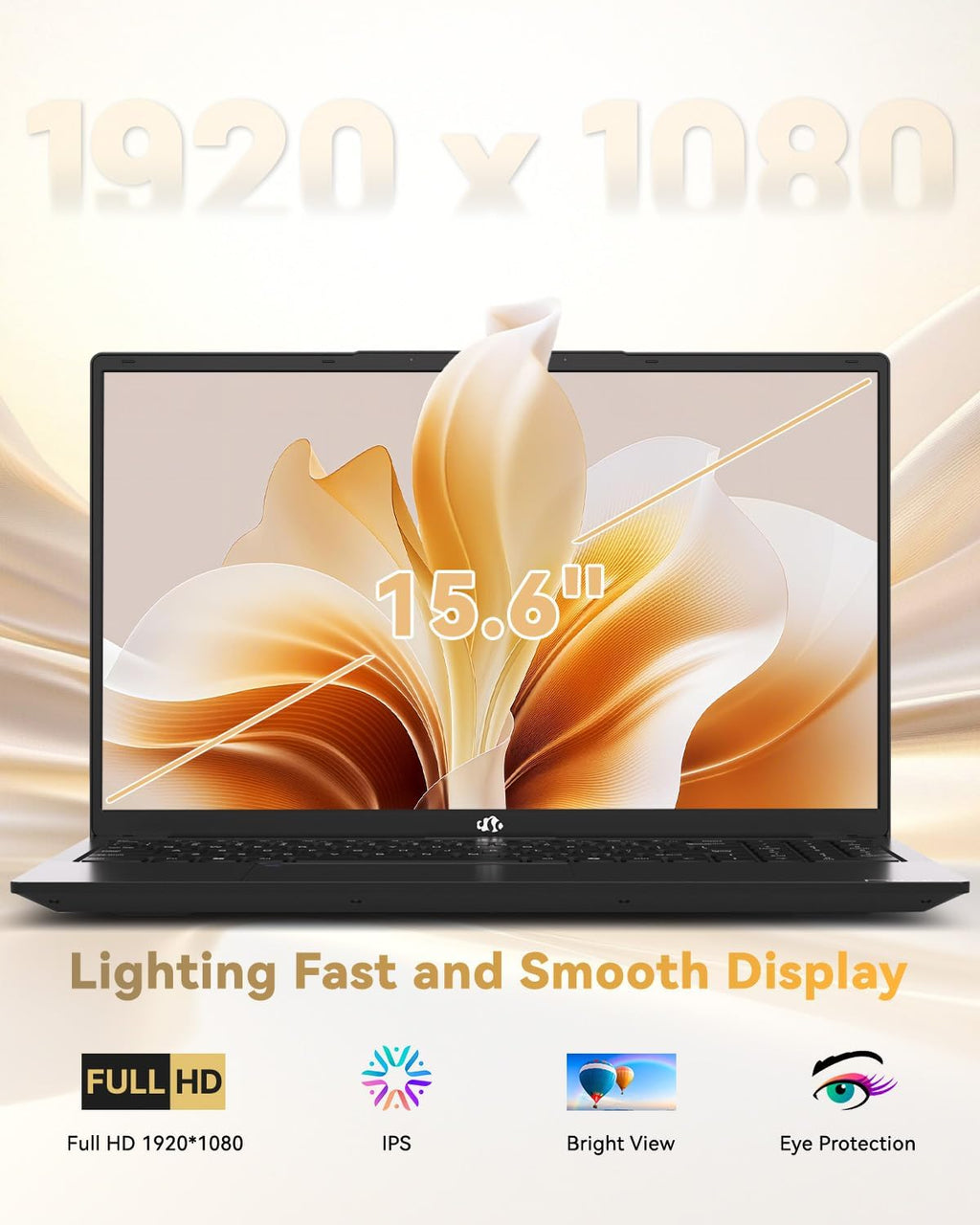 NIMO 15.6' IPS FHD-Business-Laptop, 8 Cores AMD Ryzen 7 Pro 6850U 32GB RAM 1TB SSD (Beat i7-1360P Up to 4.7GHz) Radeon 680M 100W Fast PD Backlit Keyboard for Content Creators & Student 2-Yr Warranty