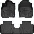 WeatherTech FloorLiner HP Custom Fit Floor Mats for Honda HR-V, adx 1st & 2nd Row (441746-1-2IM), Black
