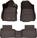 WeatherTech FloorLiner HP Custom Fit Floor Mats for Subaru Forester Hybrid 1st & 2nd Row (4719491-4718822IM), Cocoa
