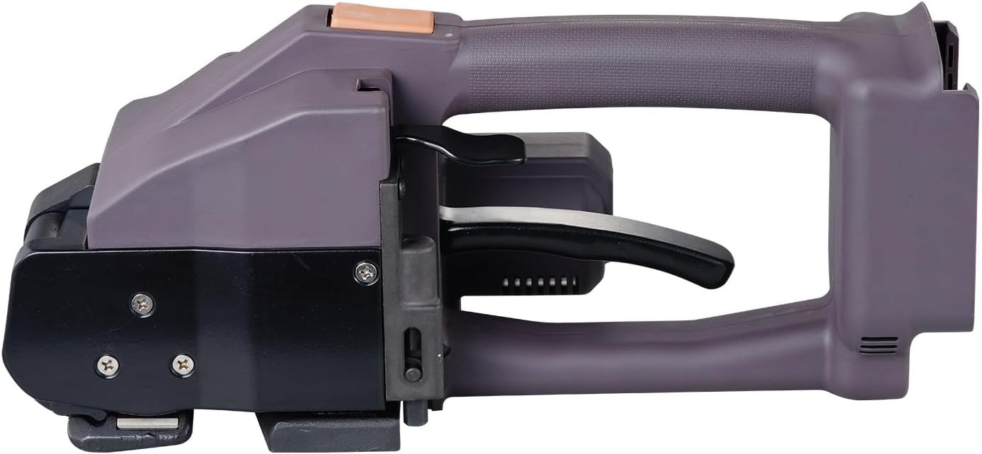 VEVOR Electric Strapping Machine, for 0.39'-0.75' PP PET Straps, Portable Electric Banding Tool with Digital Display, 2 x 4000mAh Battery Powered Automatic Strapping Tool for Packaging Box Pallet