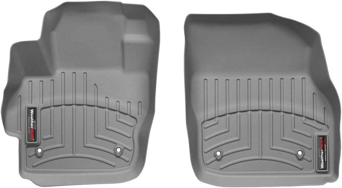 WeatherTech Custom Fit FloorLiners for Mazda MAZDA3-1st Row (462401), Grey