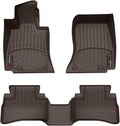 WeatherTech Custom Fit FloorLiners for Mercedes AMG E 53 Hybrid Sedan, E-Class All Terrain, E-Class Sedan - 1st & 2nd Row (471878-1-2), Cocoa