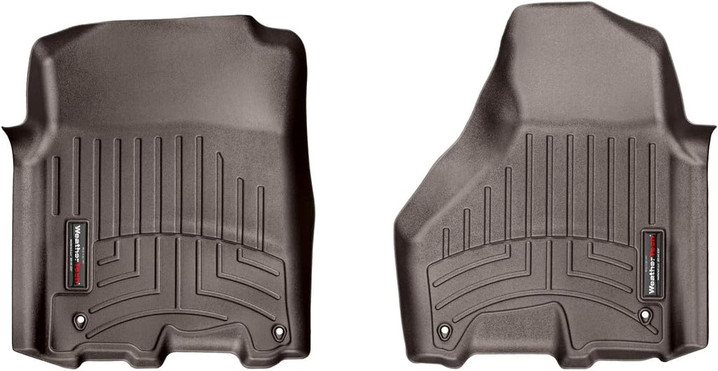 Weathertech Custom Fit FloorLiners for Dodge Ram Truck 1500 Classic -1st Row (474781), Cocoa