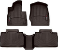 WeatherTech Custom Fit FloorLiners for Ford Explorer, Explorer Hybrid, Explorer ST - 1st & 2nd Row (4717161-4715752), Cocoa