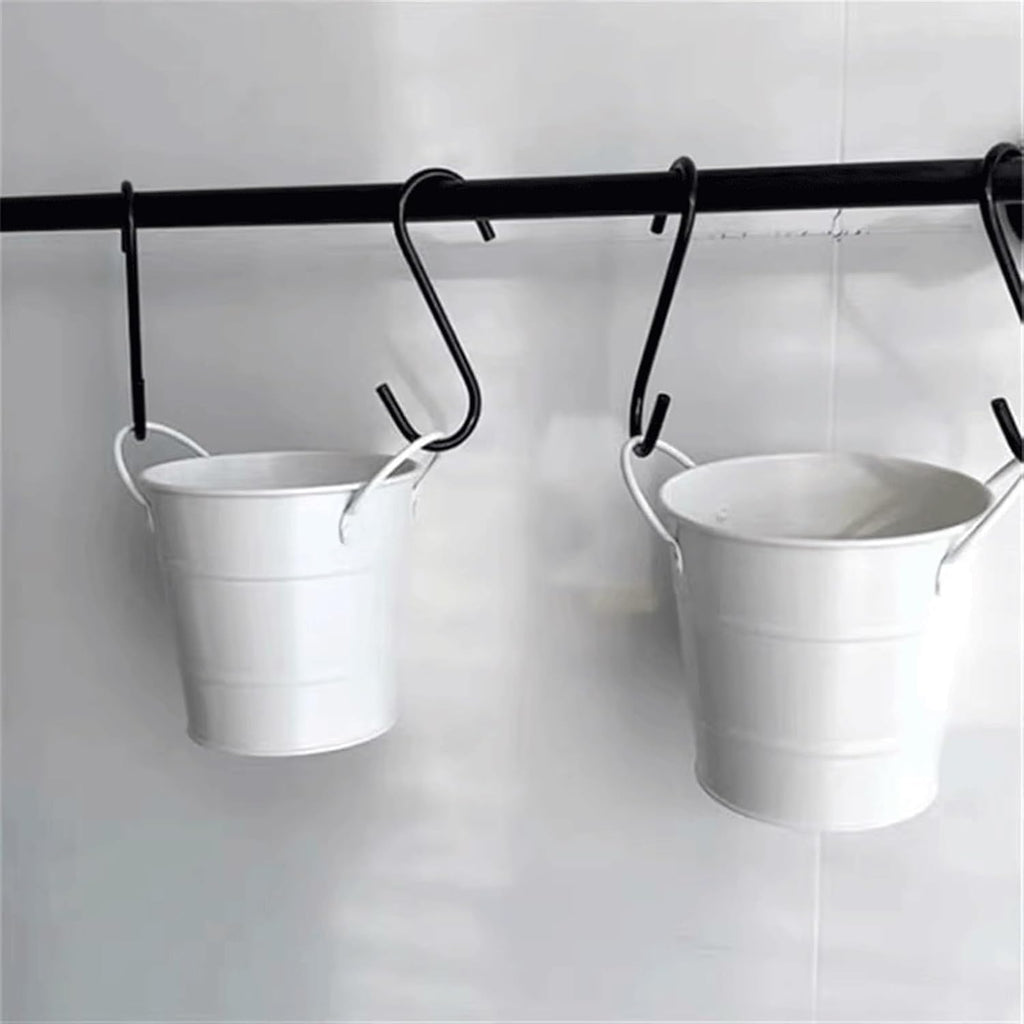Ice Buckets 600ml Ice Bucket Stainless Steel Tableware Snack Bucket Ice Bucket Mini Storage Bucket Desktop Trash Can Ice Bucket Kits (Color : Green)