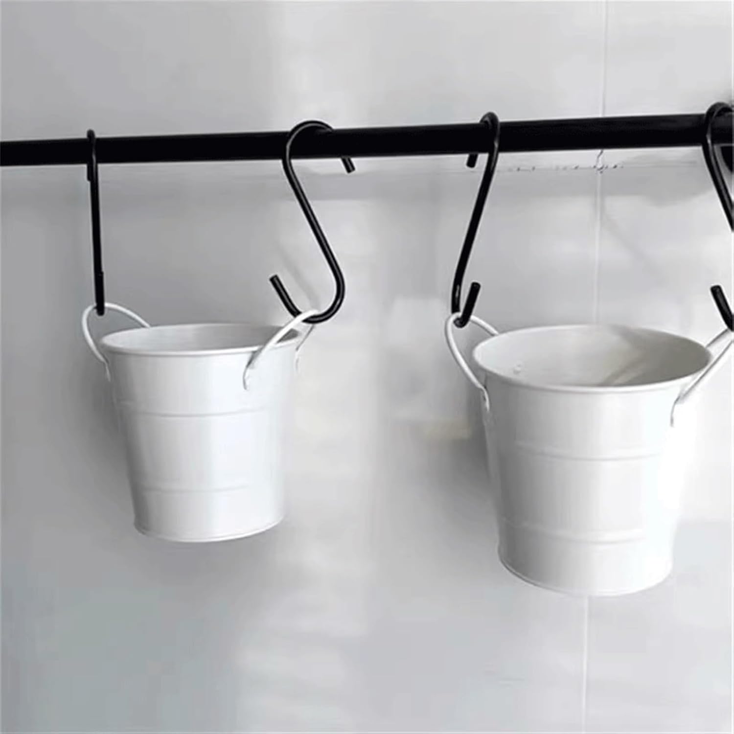 Ice Buckets 600ml Ice Bucket Stainless Steel Tableware Snack Bucket Ice Bucket Mini Storage Bucket Desktop Trash Can Ice Bucket Kits (Color : Green)