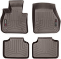 WeatherTech Custom Fit FloorLiners for BMW X2 M35i, X2 28i, X1 28i - 1st & 2nd Row (478811-477482), Cocoa