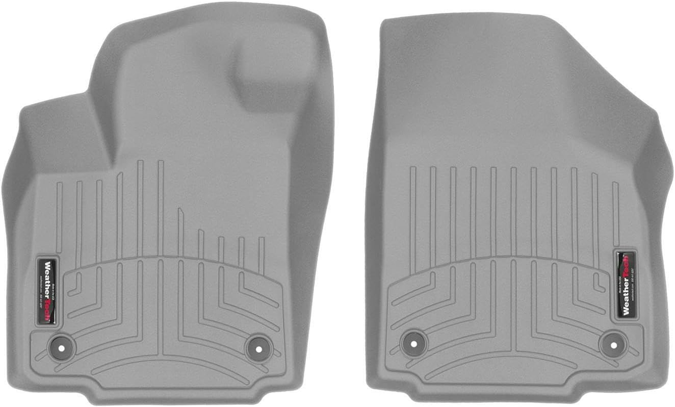 WeatherTech Custom Fit FloorLiners for Toyota Corolla Cross, Corolla Cross, 1st Row (4617071), Grey